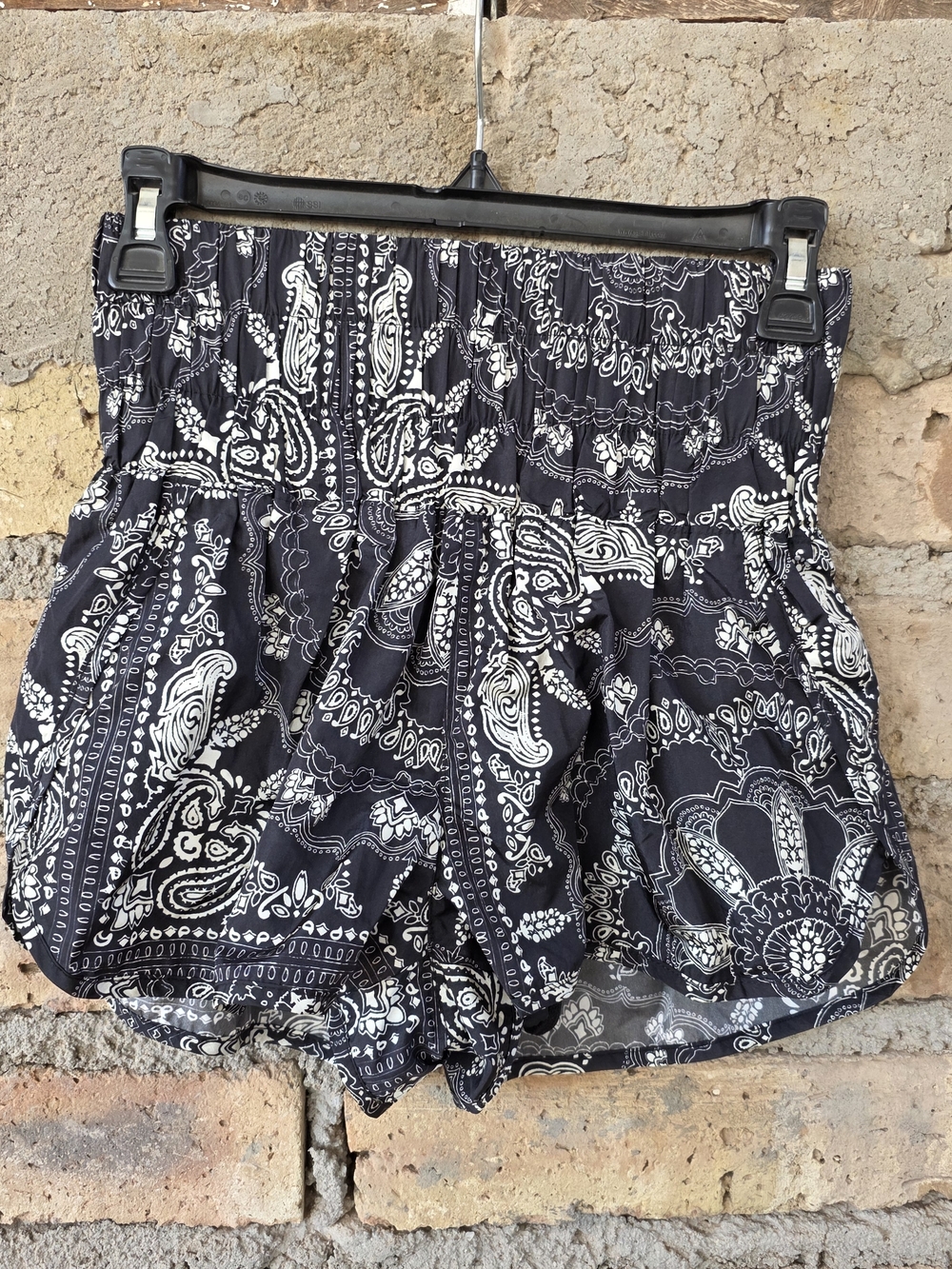 FP Movement The Way Home High-Rise Paisley Shorts - Small